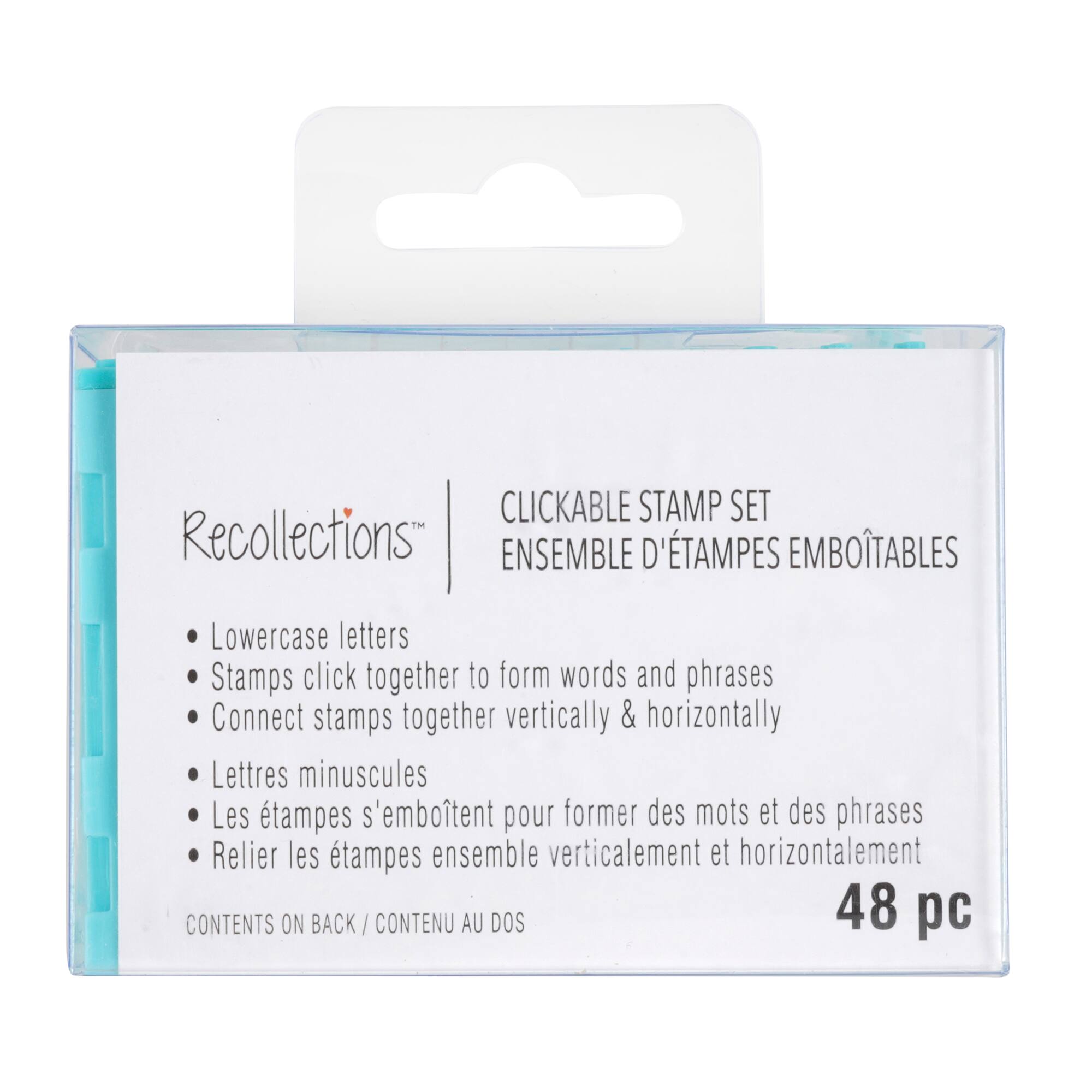 Clickable Lowercase Stamp Set by Recollections®